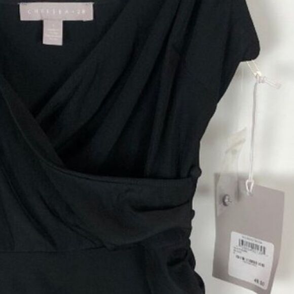 NWT Chelsea28 Black Side Button Camisole Tank Top - Picture 6 of 7